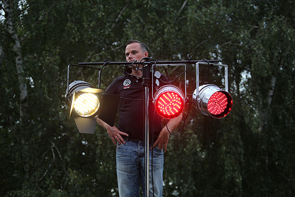 Der Lichtmann will hoch hinaus